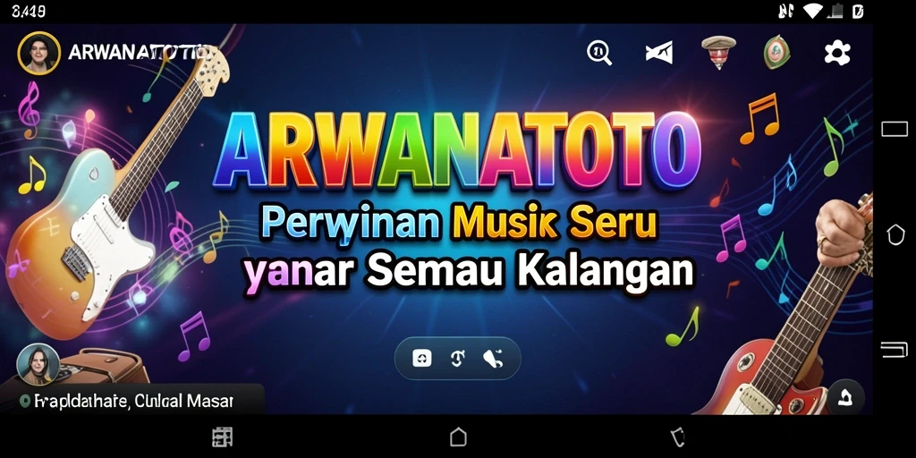 Tampilan menarik permainan Musik ARWANATOTO dengan gameplay seru.