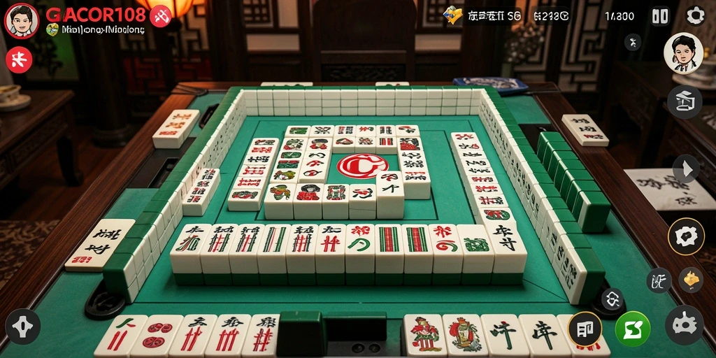 Gameplay Mahjong yang menarik dan mengasyikkan di GACOR108.
