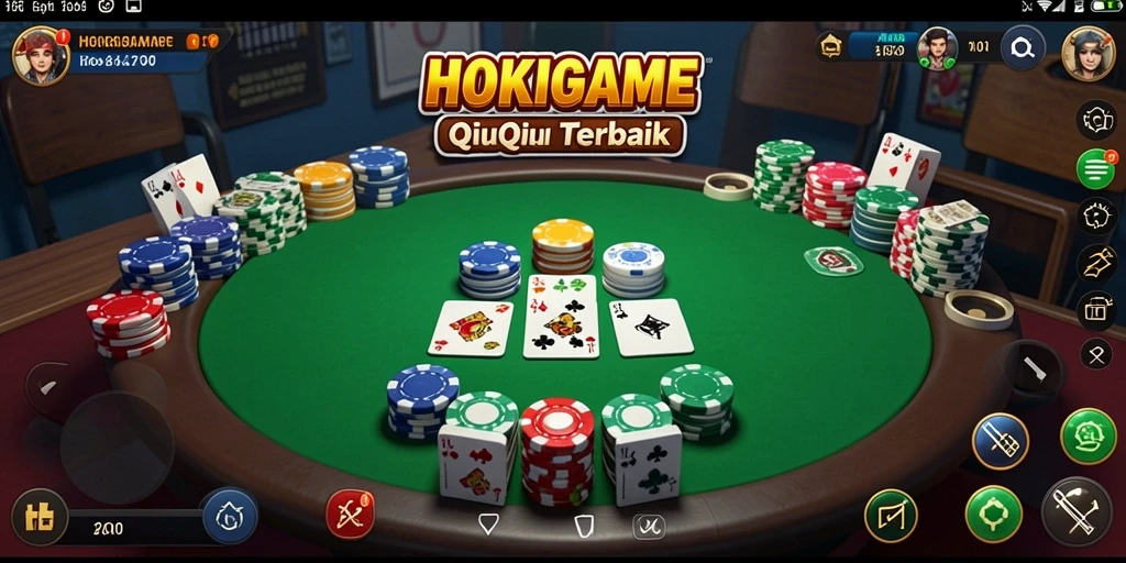 Tampilan gameplay HOKIGAME yang seru dan menarik.