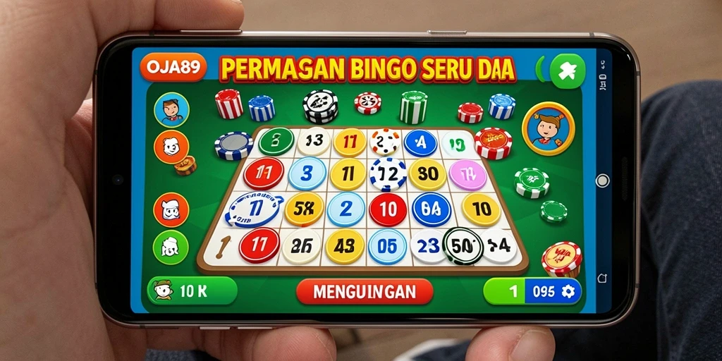 Tampilan gameplay seru OJA89 dengan suasana Bingo yang menarik.