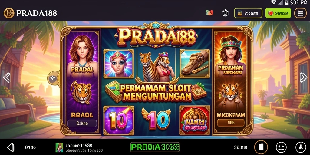 Tampilan gameplay Slot yang memikat dan interaktif.