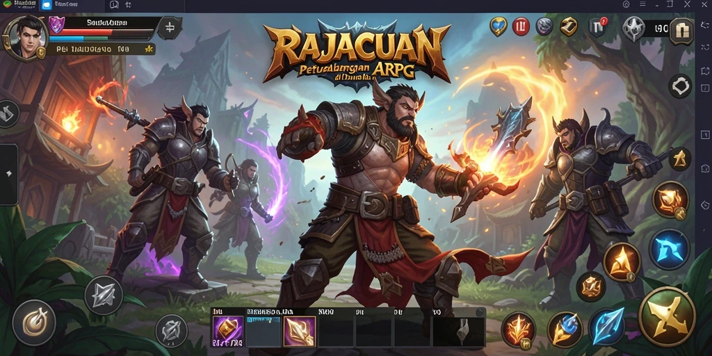 Gameplay seru dan tantangan menegangkan dalam RAJACUAN.