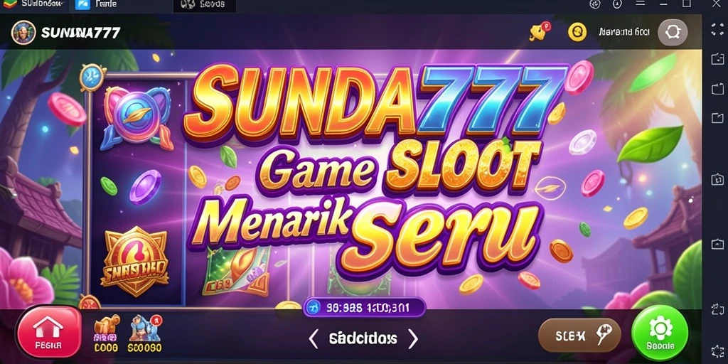 Tampilan gameplay Slot SUNDA777 yang menegangkan dan menarik.