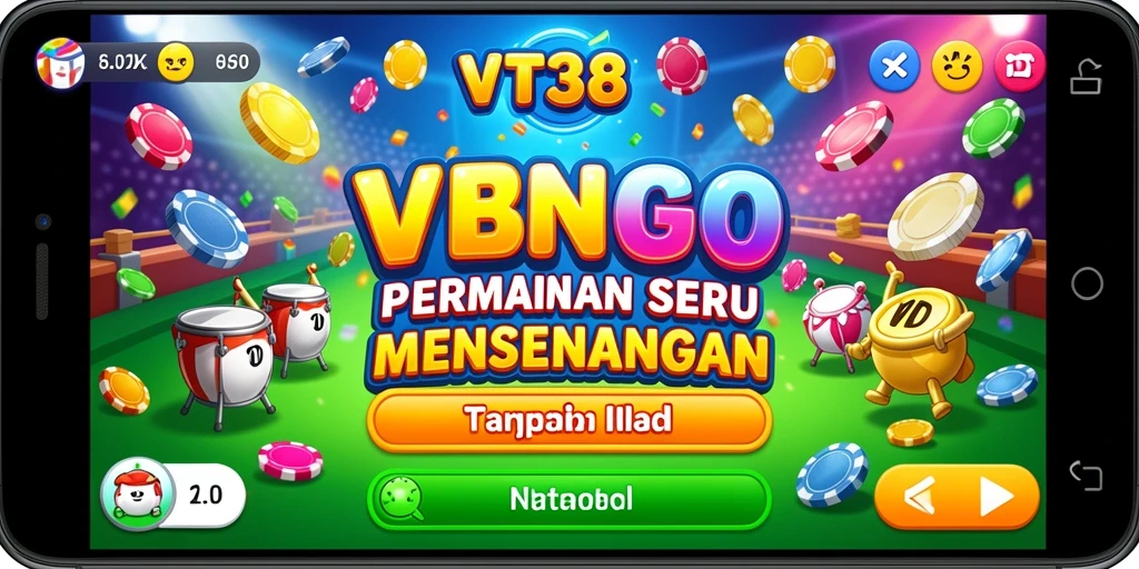 Screenshot utama VT38 menampilkan gameplay mendebarkan dalam permainan Bingo.
